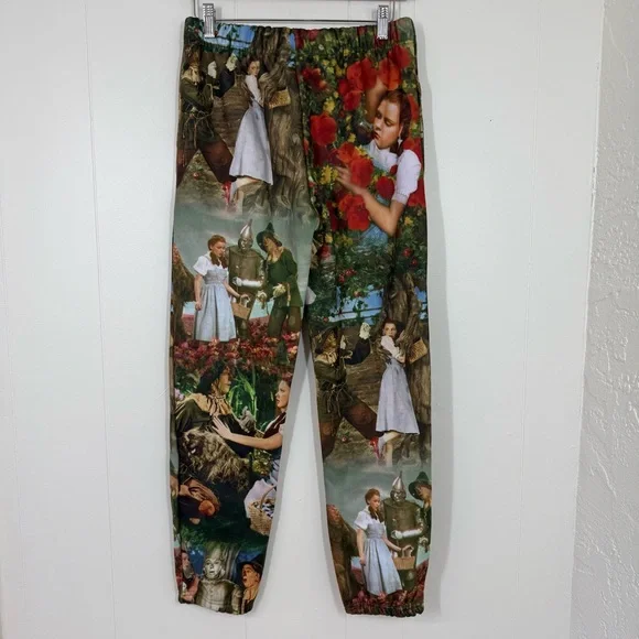 Dolls Kill X Wizard Of Oz Jogger Graphic Sweatpants - Picture 7 of 12